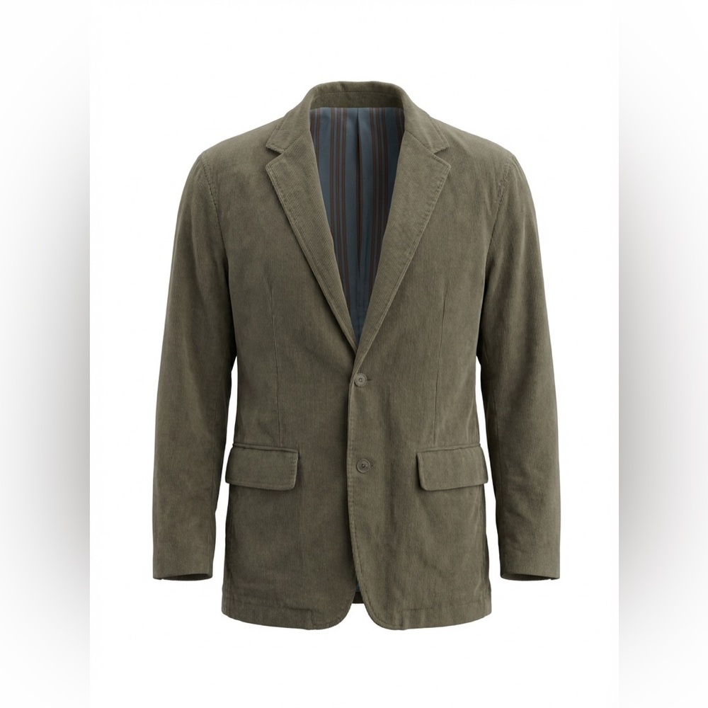 J. Crew Vintage Taupe Cotton Corduroy Blazer size M